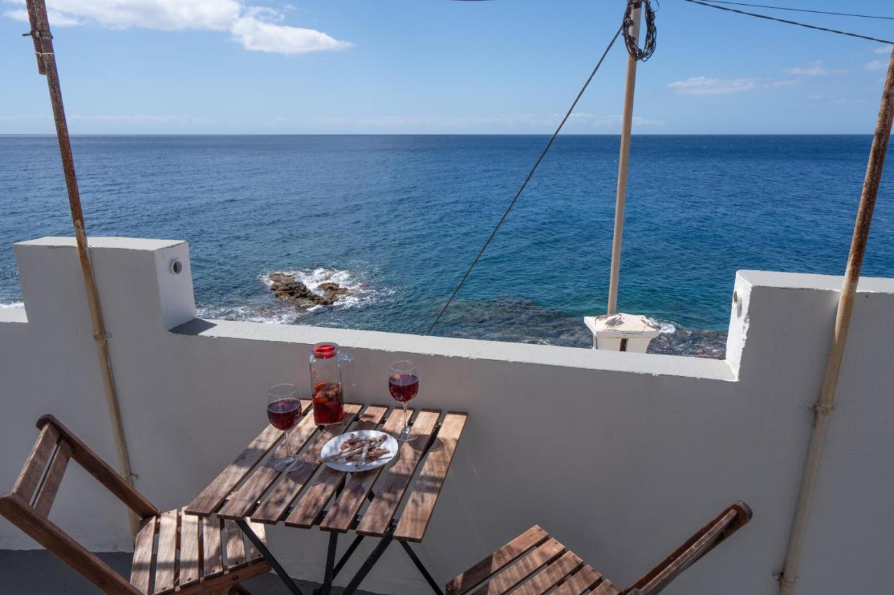 Romantic Cave With Big Terrace Overlooking The Sea Santa Cruz de Tenerife Exterior foto